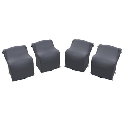 Aliyani Wicker Outdoor Swivel Patio Chair Covers by Arlmont & Co.
