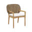 Fauteuil de salle à manger d'extérieur Akyee
