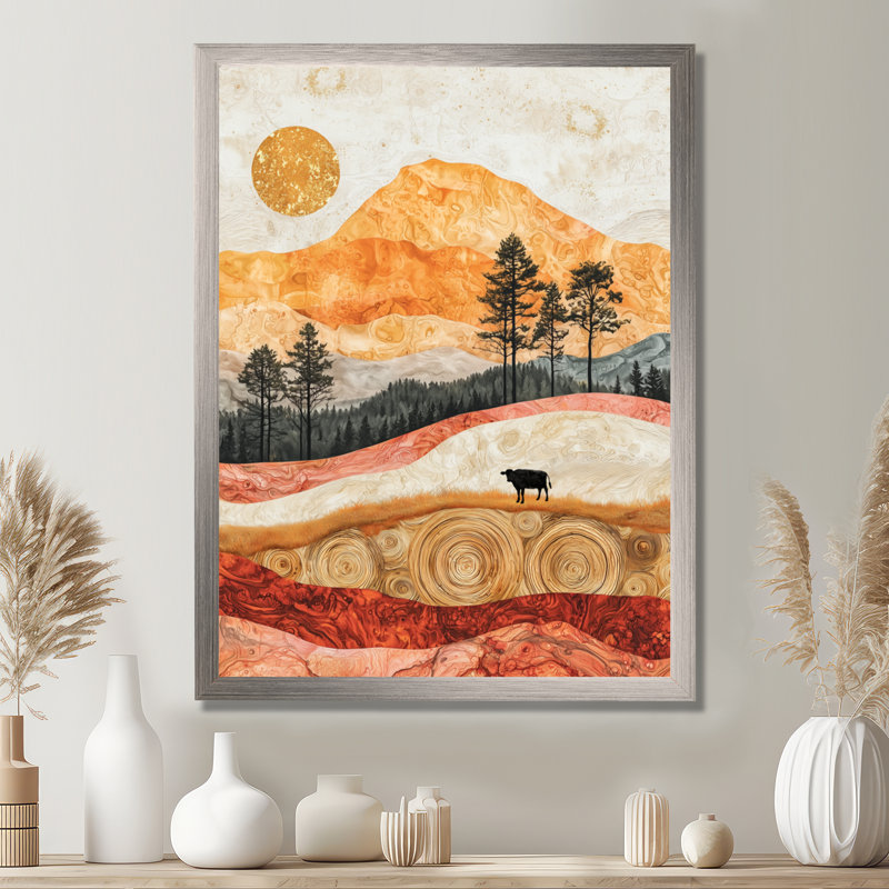 Golchehr - Animals Canvas Prints, Argent argent, 20" H x 12" W, Reproduction encadrée sans passe-partout