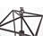 Rhys 1-Light Geometric Lantern Pendant-1912959525