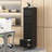 5 Drawer Vertical File Cabinet With Wheels And Lock For Office Home, Spacious Drawers, Full - Extension Bearing Slides, Comfortable Grip Handles, Tipping Design Black On Wheels, Secure Locking,-1932384117