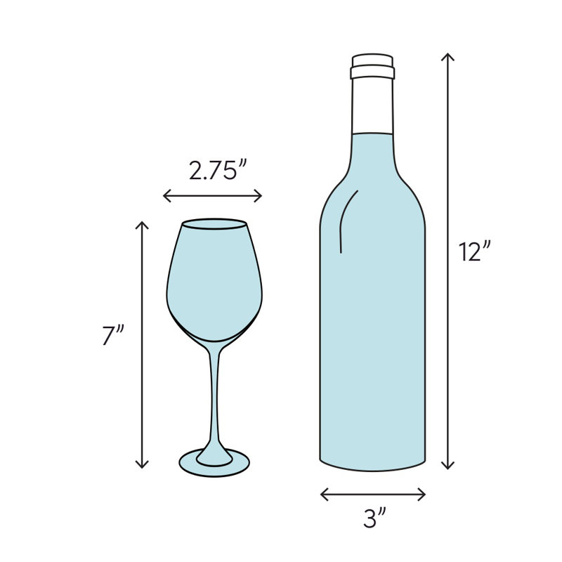 Opera 6oz. Crystal Wine Glass Set