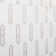 Zip 11.65'' W x 13.62'' L Marble and Brass Mosaic Tile (1.1 Sq. Ft. / Sheet)