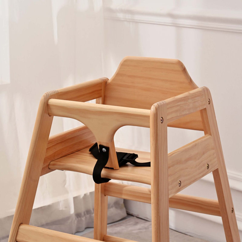 Chaise de salle de classe Nurbi, Naturel
