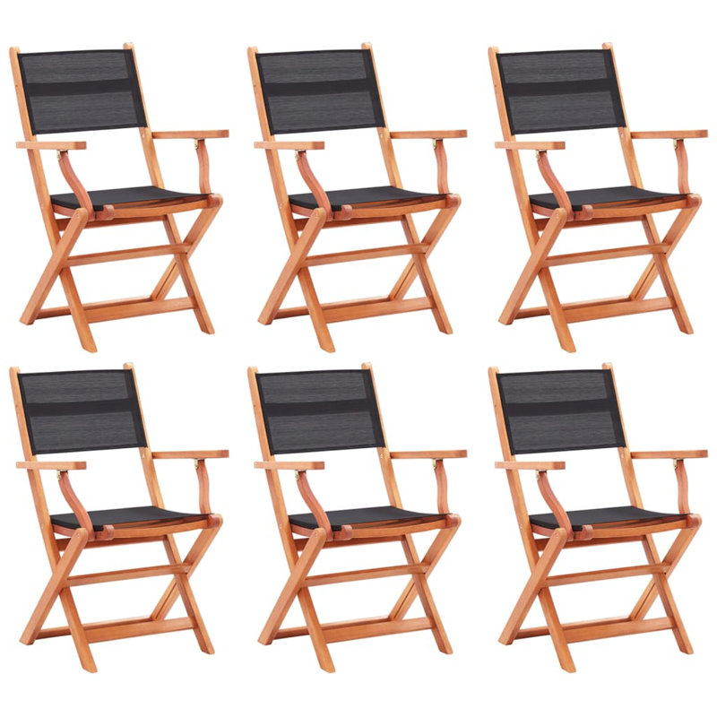 Sahil Eucalyptus Outdoor Lounge Chair, Black