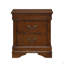 Table de chevet 1Pc de 2 tiroirs