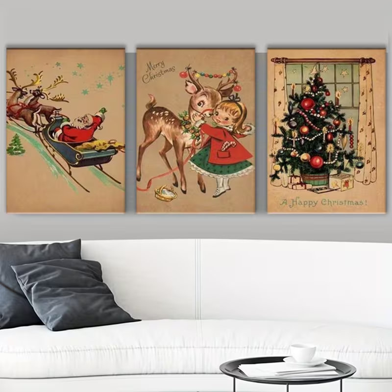 3 Piece Wrapped Canvas Print