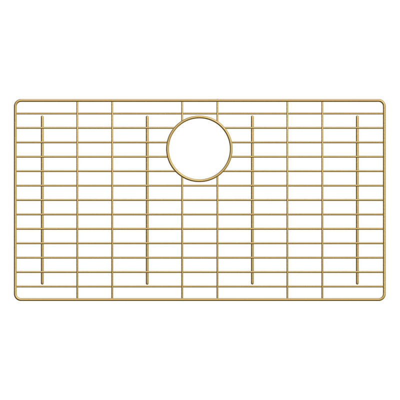 26.25"x14.25" Bottom Grid in Champagne Bronze, Champagne Bronze PVD