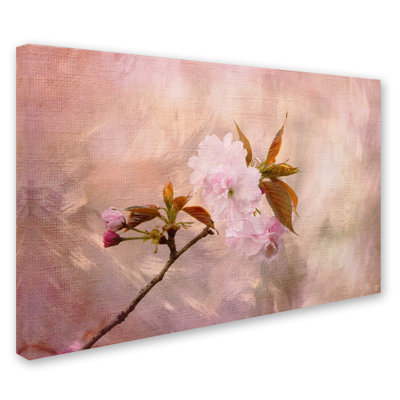Vidur «Cherry Blossom», impression sur toile tendue