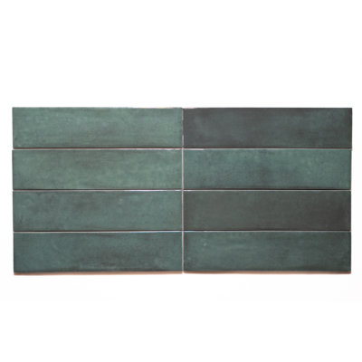 Carreau de métro brillant Imagine Brillo 2,4 po x 10 po (32 carreaux) - Porcelaine, plancher et piscine