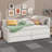 Cozy Twin Size L-Shaped Corduroy Daybed With Upholstered Frame And Dual Storage Drawers-796296406