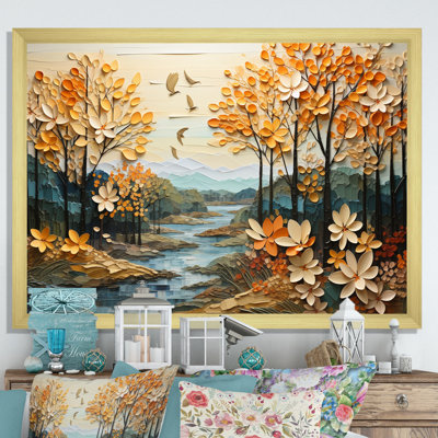 " Forest Enchanted Canopy Patchwork I "