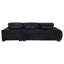 Hecy Upholstered 119.25 " Fabric L-Shaped Sectional