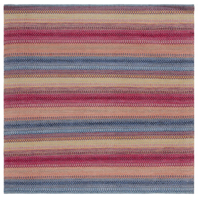 Montauk Flat Weave Cotton Striped Rug