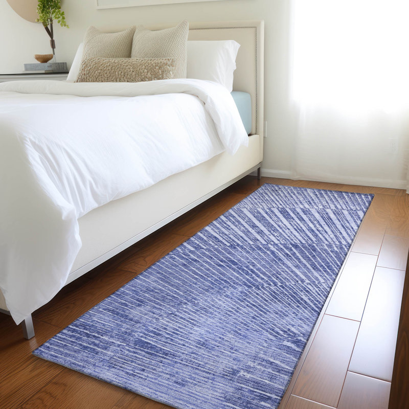 Nikkie Washable Abstract Indoor / Outdoor Rug, Runner 2'3" x 7'6"