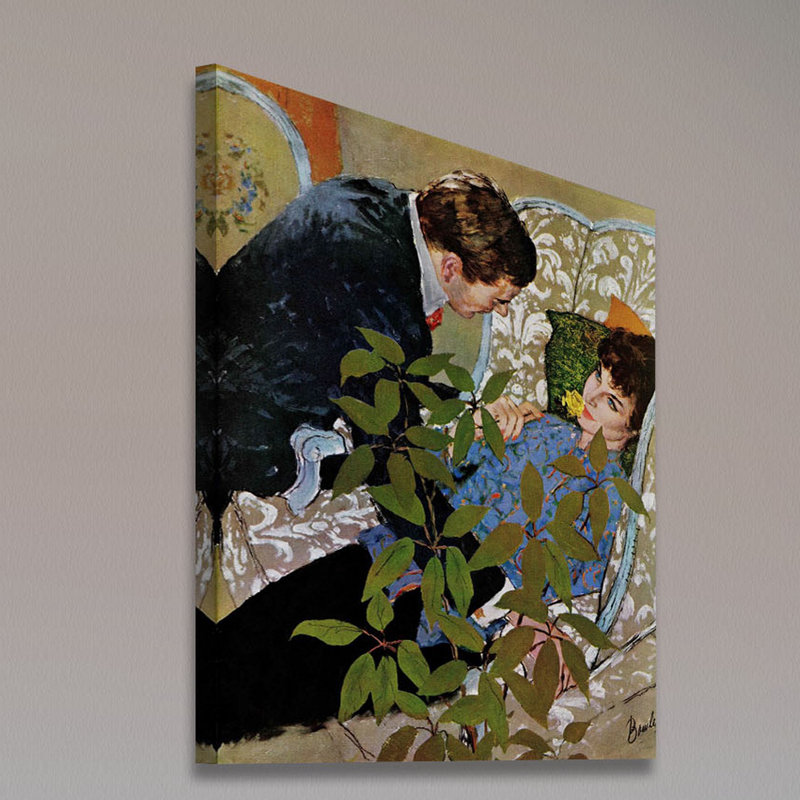 «Vintage Fashion Day of Always», reproduction sur toile tendue, H 31 po x l 24 po x P 1,5 po