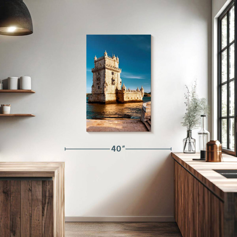 Aime Belem Tower By The River, 36" H x 24" W