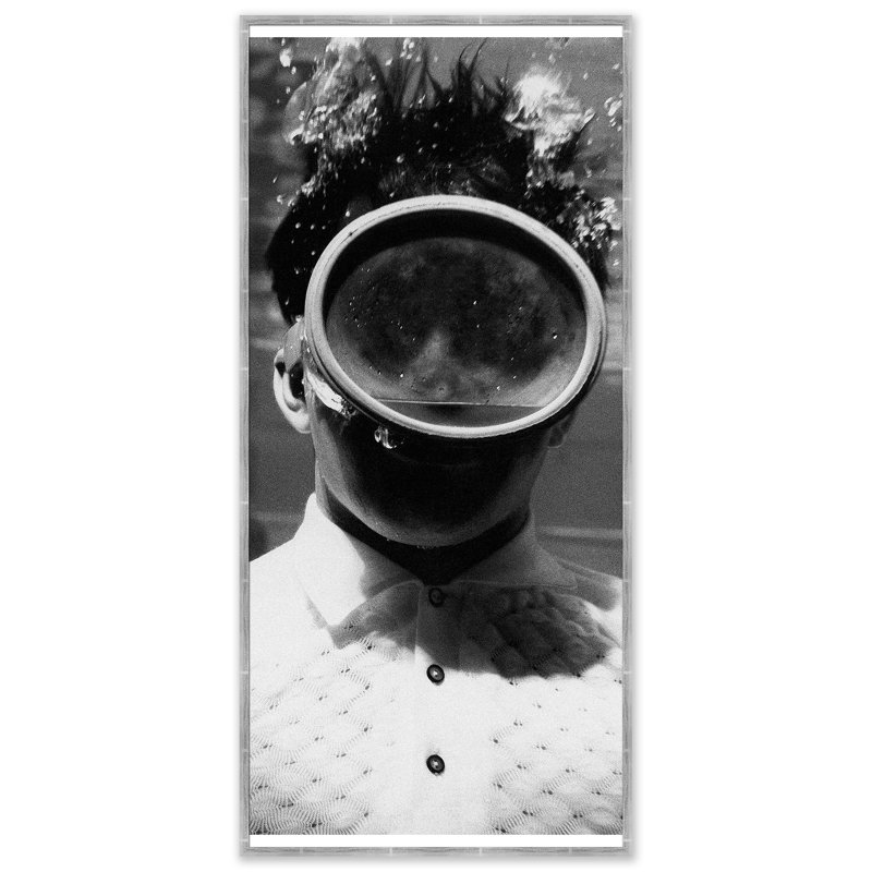 Man Underwater Giclee Print by Leonard Nones