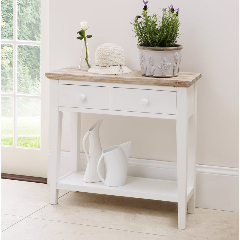 Bayou 82cm Console Table, White