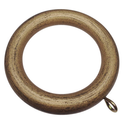 Adhrit Wood Curtain Rings