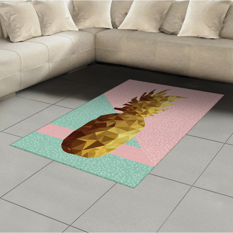 Tapis décoratif Indie High Density, Rectangle— 4 pi x 5 pi 8 po