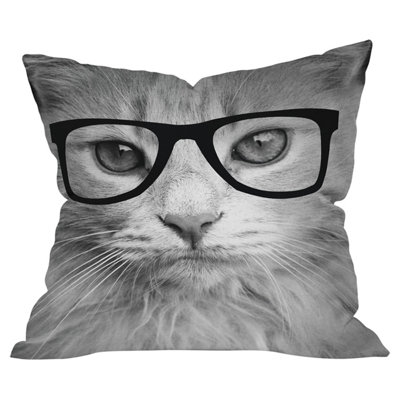 Coussin de chat le plus hippa
