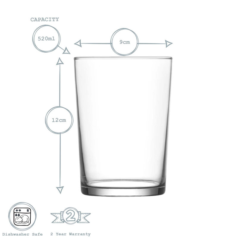 Belek 580ml Glass, 12