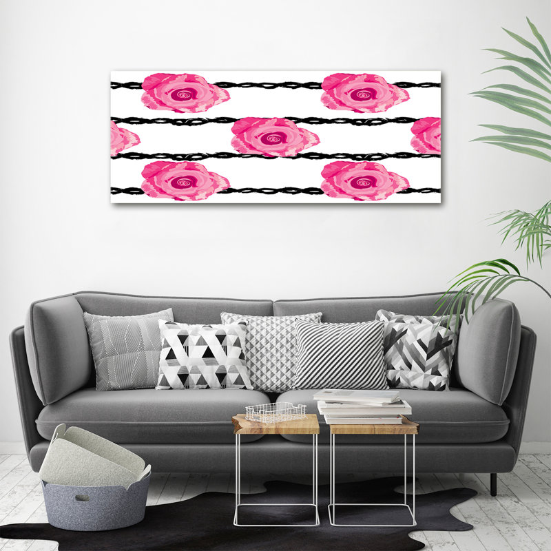 Roses - No Frame Painting on Canvas