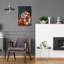 Art mural épique «Pile Of - Foxes» par Doron David, 16 po x 24 po-375988027