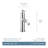Gibson Single Hole Bathroom Faucet with Drain Assembly and Optional Deck Plate-36902597