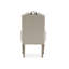 Chaise avec accoudoirs beige