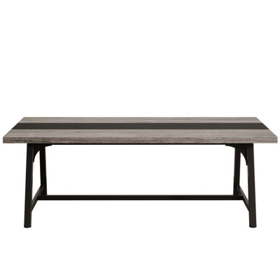 70.87", Modern Rectangular Conference Table For 6-8 People, Office Executive Desk With Durable Metal Frame, Large Work Surface For Boardroom & Team Collaboration