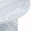 Table basse ronde blanche en MDF multi-styles