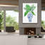 Art mural sur toile Epic Graffiti «Elegant Chinoiserie 1 White» par Farida Zaman
