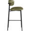 Tabouret de bar rembourré en cuir Lupita-840074840-840074841