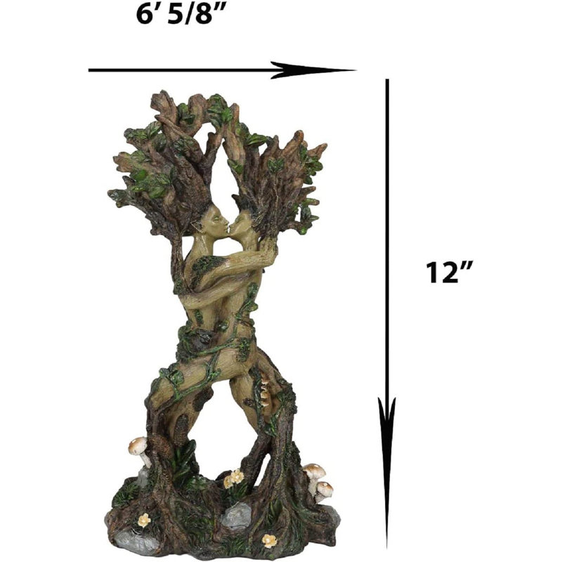 Figurine Edro Greenman et femme arbre