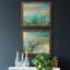 Grassy Beach - Ensemble de 2 peintures sur toile encadrées-302925800-302925814
