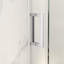Porte de douche coulissante sans cadre l 56 à 60 po x H 72 po, verre trempé clair de 5/16 po (8 mm)-120179021