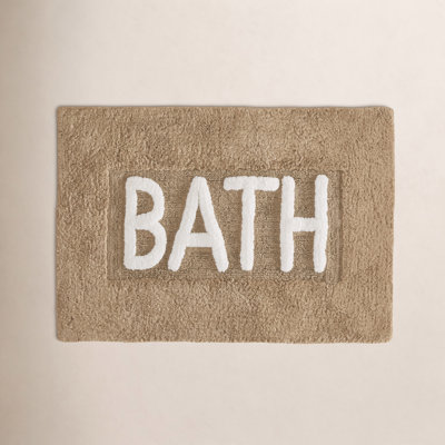 Cotton Blend Bath Rug