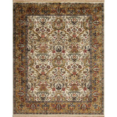 Golden Age Hand Knotted Wool Area Rug