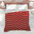Red Geometric Pattern Comforter-128741294