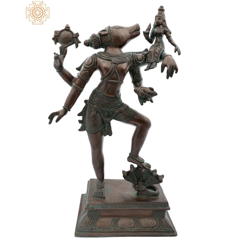 Varaha Avatara de Vishnu avec Bhudevi