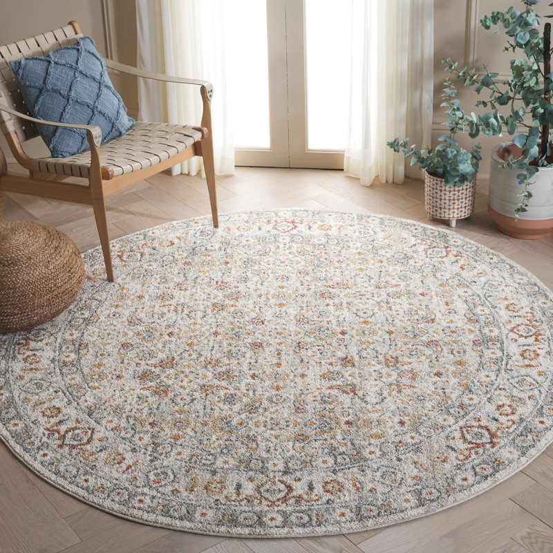 Lasher Area Rug, Round 6'7"
