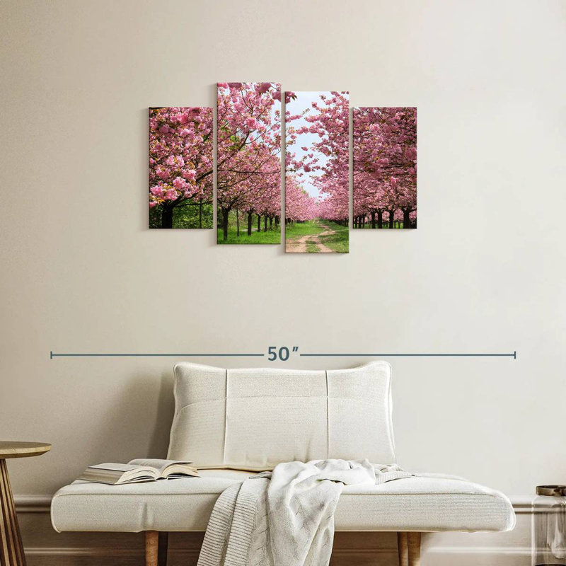 Harnek Berlin Cherry Blossom, 22" H x 36" W
