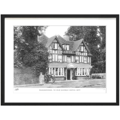 Pangbourne, Ye Old George Hotel 1899 by Francis Frith - Single Picture Frame Print