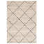 Tapis ivoire en laine touffeté à la main Moniz-78211890