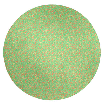 Chenille Floral Indoor Rug