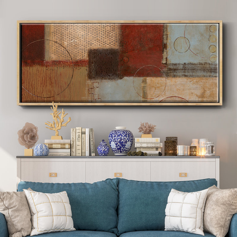 Seasons Go Round I- Framed Canvas