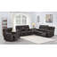 Canapé inclinable en cuir 84 po Aonghus-2115162953