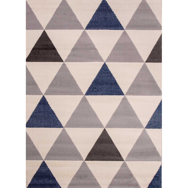 Vorodan Solid Colour Hand Woven Area Rug, Rectangle 200 x 290cm